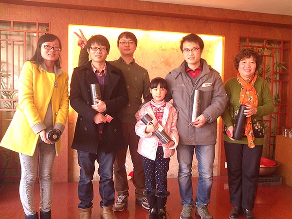 南京科進舉辦了迎新年聚餐年會迎接新年